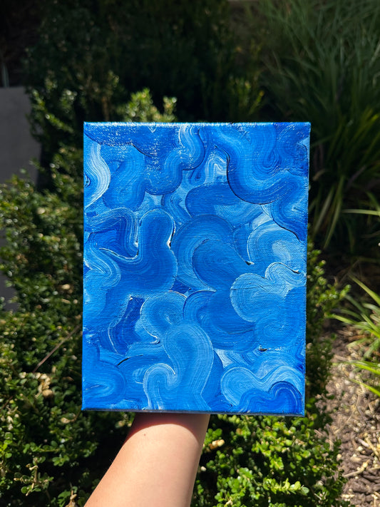 "Escape to the Ocean"- 7x9 in.